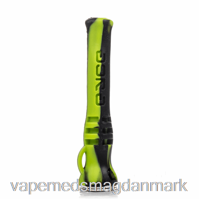 Vape Med Smag Eyce Shorty Silikone Chillum Creatrgrn (sort / Limegrøn)